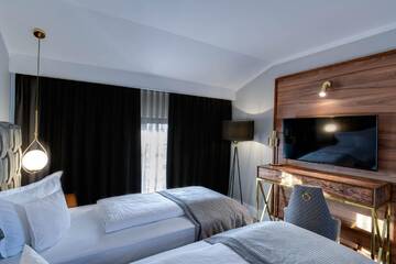 Фото номера Двухместный номер с 1 кроватью или 2 отдельными кроватями Отель HOTEL BOUTIQUE DONNA ANNA г. Giroc 3